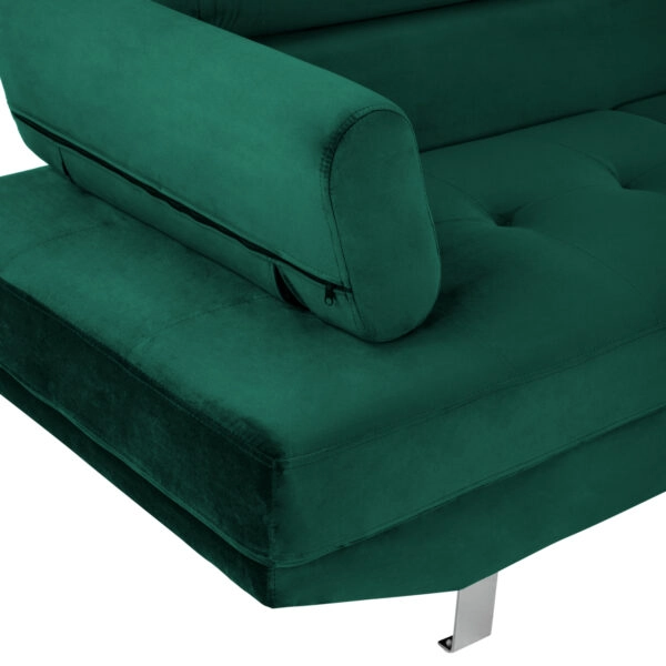 ΚΑΝΑΠΕΣ ΓΩΝΙΑ FAITH ΒΕΛΟΥΔΟ ΚΥΠΑΡΙΣΣΙ HM3156.03 254x79-160x70-84 εκ.