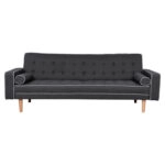 ΚΑΝΑΠΕΣ ΚΡΕΒΑΤΙ SALVADOR HM3150.01 ΓΚΡΙ ΜΕ 2 ΠΛΑΙΝΑ ΜΑΞΙΛΑΡΙΑ 224X88X84Y εκ.