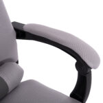 ΚΑΡΕΚΛΑ ΓΡΑΦΕΙΟΥ CRONER HM1196.02 ΓΚΡΙ MESH-ΜΕΤΑΛ.ΒΑΣΗ-NYLON ΣΚΕΛΕΤΟΣ 58x54x120Υεκ.