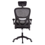 ΚΑΡΕΚΛΑ ΓΡΑΦΕΙΟΥ BASTON HM18236.01 ΜΑΥΡΟ MESH & PP ΣΚΕΛΕΤΟΣ 64x60x117-127Υεκ.