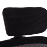 ΚΑΡΕΚΛΑ ΓΡΑΦΕΙΟΥ BASTON HM18236.01 ΜΑΥΡΟ MESH & PP ΣΚΕΛΕΤΟΣ 64x60x117-127Υεκ.