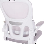 ΚΑΡΕΚΛΑ ΓΡΑΦΕΙΟΥ BASTON HM18236.03 ΓΚΡΙ MESH & ΛΕΥΚΟΣ PP ΣΚΕΛΕΤΟΣ 64x60x127Υεκ.