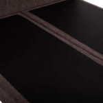 ΚΡEΒΑΤΙ ΔΙΠΛΟ NESTOR HM715.02 ΥΦΑΣΜΑ ΜΠΟΥΚΛΕ ΚΑΦΕ--ΓΙΑ ΣΤΡΩΜΑ 160x200εκ.