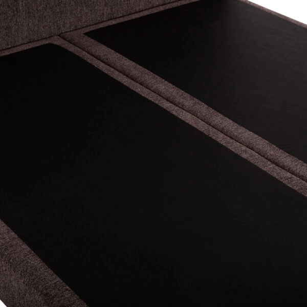 ΚΡEΒΑΤΙ ΔΙΠΛΟ NESTOR HM715.02 ΥΦΑΣΜΑ ΜΠΟΥΚΛΕ ΚΑΦΕ--ΓΙΑ ΣΤΡΩΜΑ 160x200εκ.