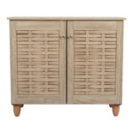 ΠΑΠΟΥΤΣΟΘΗΚΗ-ΝΤΟΥΛΑΠΙ ΞΥΛΙΝΗ CASSIOPE HM2208.02 SONAMA 77Χ34Χ63Υεκ.