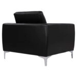 ΠΟΛΥΘΡΟΝΑ KENZIE HM3121.11 ΜΕ ΜΑΥΡΟ PU 89x81x81 εκ.