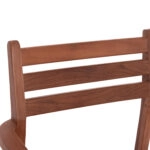 ΠΟΛΥΘΡΟΝΑ KEMPO HM6358 ΞΥΛΟ TEAK ΣΕ ΦΥΣΙΚΟ--58x58,5x88Υεκ.
