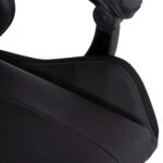 ΠΟΛΥΘΡΟΝΑ GAMING DARREN HM1203.01 ΜΑΥΡΟ-ΚΟΚΚΙΝΟ PVC & NYLON 51x49x125Υεκ.
