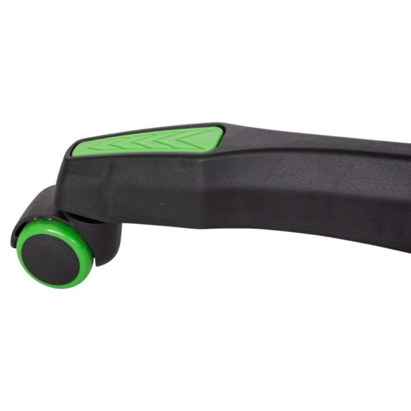 ΠΟΛΥΘΡΟΝΑ GAMING DARREN HM1203.03 ΜΑΥΡΟ-ΠΡΑΣΙΝΟ PVC & NYLON 51x49x125Υεκ.