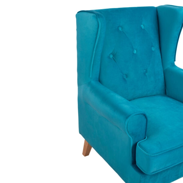 ΠΟΛΥΘΡΟΝΑ ΜΠΕΡΖΕΡΑ ΤΥΡΚΟΥΑΖ ΒΕΛΟΥΔΟ BRANDON 81Χ83Χ101Υ εκ.HM3073.18