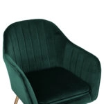 ΠΟΛΥΘΡΟΝΑΚΙ SAWYER ΒΕΛΟΥΔΟ ΚΥΠΑΡΙΣΣΙ ΜΕ ΧΡΥΣΑ ΠΟΔΙΑ HM8523.03 55Χ60Χ83Υ εκ.