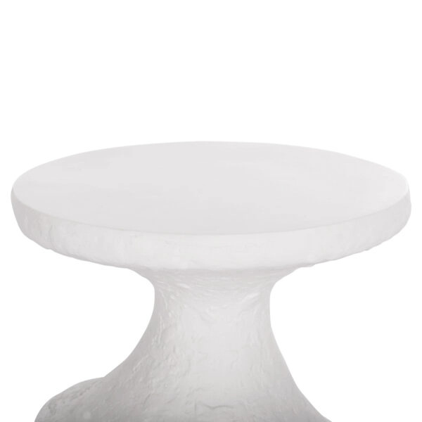 ΣΕΤ ΒΟΗΘΗΤΙΚΑ ΤΡΑΠΕΖΙΑ REBON 2ΤΜΧ HM21137.02 FIBER CEMENT ΣΕ ΛΕΥΚΟ--Φ40εκ & Φ27,5εκ