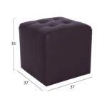 ΣΚΑΜΠΩ ΜΕ PU ΚΑΦΕ PUNK HM264.03 37x37x35εκ