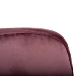 ΣΚΑΜΠΟ ΜΕΣΑΙΟΥ ΥΨΟΥΣ NORA HM8524.02 ΒΕΛΟΥΔΟ ΣΑΠΙΟ ΜΗΛΟ & ΧΡΥΣΟ ΜΕΤΑΛΛΙΚΟ ΣΚΕΛΕΤΟ 48x61x103 εκ.