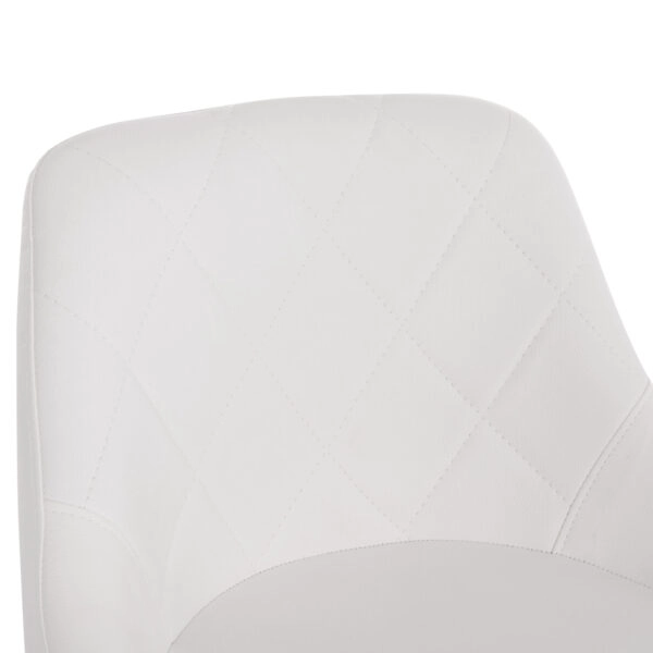 ΣΚΑΜΠΟ ΜΠΑΡ ROSE HM204.22 ΜΕ ΑΜΟΡΤΙΣΕΡ ΧΡΩΜΙΟΥ & ΛΕΥΚΟ PU 48x45x105Υεκ.