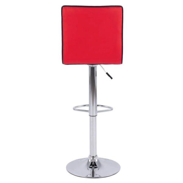 ΣΚΑΜΠΩ ΜΠΑΡ-ΚΟΥΖΙΝΑΣ NEXUS ΜΕ ΑΜΟΡΤΙΣΕΡ ΚΑΙ ΚΟΚΚΙΝΟ PU HM209.04 40x47.5x115εκ