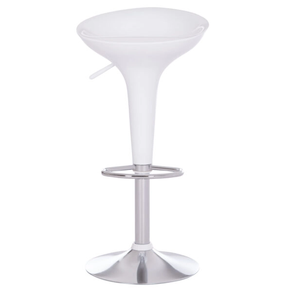 ΣΚΑΜΠΟ ΜΠΑΡ ΠΕΡΙΣΤΡΕΦΟΜΕΝΟ DAISY HM200.22 ABS ΣΕ ΛΕΥΚΟ--ΑΝΑΡΤΗΣΗ 44x38x85Υεκ.