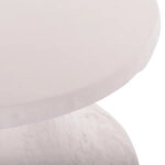 ΤΡΑΠΕΖΙ ΒΟΗΘΗΤΙΚΟ REBON HM18156.02L FIBER CEMENT ΣΕ ΛΕΥΚΟ--Φ40x56.5Υεκ.