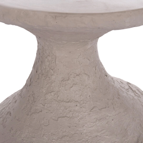 ΤΡΑΠΕΖΙ ΒΟΗΘΗΤΙΚΟ REBON HM18156.03L FIBER CEMENT ΣΕ ΓΚΡΙ--Φ40x56.5Υεκ.