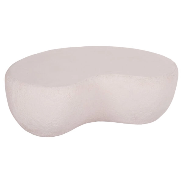 ΤΡΑΠΕΖΙ ΣΑΛΟΝΙΟΥ GERSON HM18151.02L FIBER CEMENT ΣΕ ΛΕΥΚΟ--122x78,5x40Υεκ.