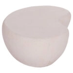 ΤΡΑΠΕΖΙ ΣΑΛΟΝΙΟΥ GERSON HM18151.02L FIBER CEMENT ΣΕ ΛΕΥΚΟ--122x78,5x40Υεκ.