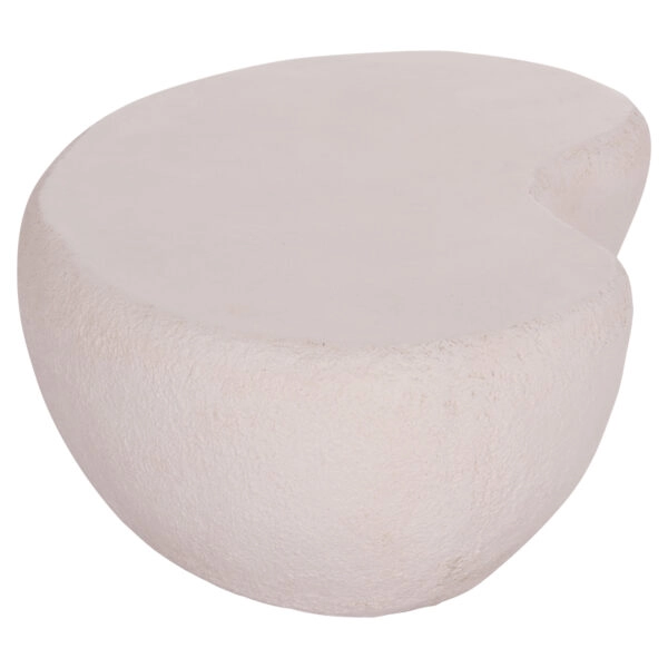 ΤΡΑΠΕΖΙ ΣΑΛΟΝΙΟΥ GERSON HM18151.02L FIBER CEMENT ΣΕ ΛΕΥΚΟ--122x78,5x40Υεκ.