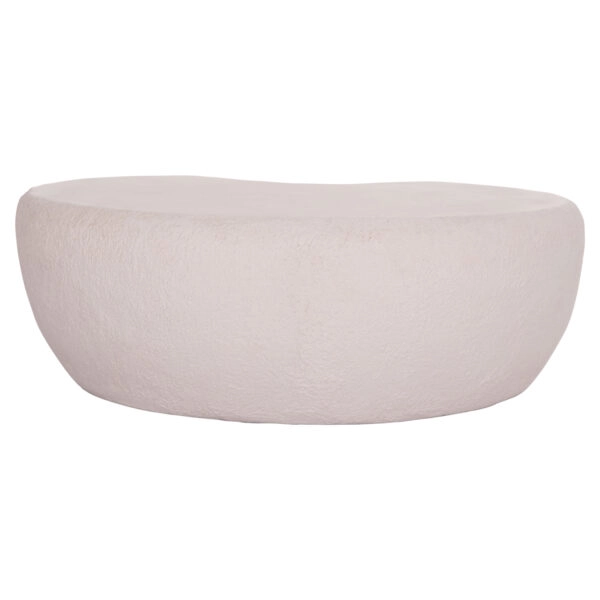 ΤΡΑΠΕΖΙ ΣΑΛΟΝΙΟΥ GERSON HM18151.02L FIBER CEMENT ΣΕ ΛΕΥΚΟ--122x78,5x40Υεκ.