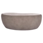 ΤΡΑΠΕΖΙ ΣΑΛΟΝΙΟΥ GERSON HM18151.03L FIBER CEMENT ΣΕ ΓΚΡΙ--122x78,5x40Υεκ.