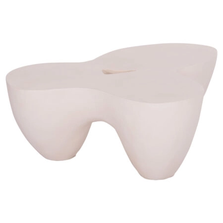 ΤΡΑΠΕΖΙ ΣΑΛΟΝΙΟΥ SALLEN HM18161.02 FIBER CEMENT ΣΕ ΛΕΥΚΟ--108x94x38