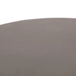 ΤΡΑΠΕΖΙ ΣΑΛΟΝΙΟΥ ΣΤΡΟΓΓΥΛΟ ALLAN HM18162.03 FIBER CEMENT ΣΕ ΓΚΡΙ--Φ92x49Υεκ.