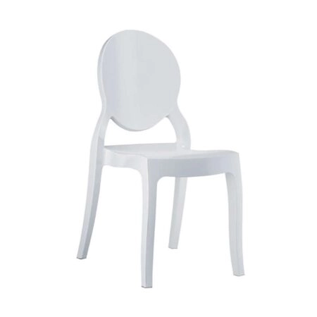 ELIZABETH GLOSSY WHITE(Σ4) ΚΑΡΕΚΛΑ - ΑΚΡΥΛΙΚΟ - ΛΕΥΚΟ