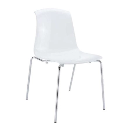 ALLEGRA GLOSSY WHITE(Σ4)ΚΑΡΕΚΛΑ - ΑΚΡΥΛΙΚΟ - ΛΕΥΚΟ