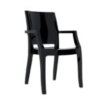 ARTHUR GLOSSY BLACK (Σ4)ΠΟΛΥΘΡΟΝΑ - ΑΚΡΥΛΙΚΟ - ΜΑΥΡΟ