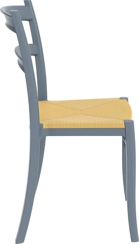 TIFFANY S DARK GREY ΚΑΡΕΚΛΑ ΠΟΛ/ΝΙΟΥ - ΠΟΛΥΠΡΟΠΥΛΕΝΙΟ - DARK GREY