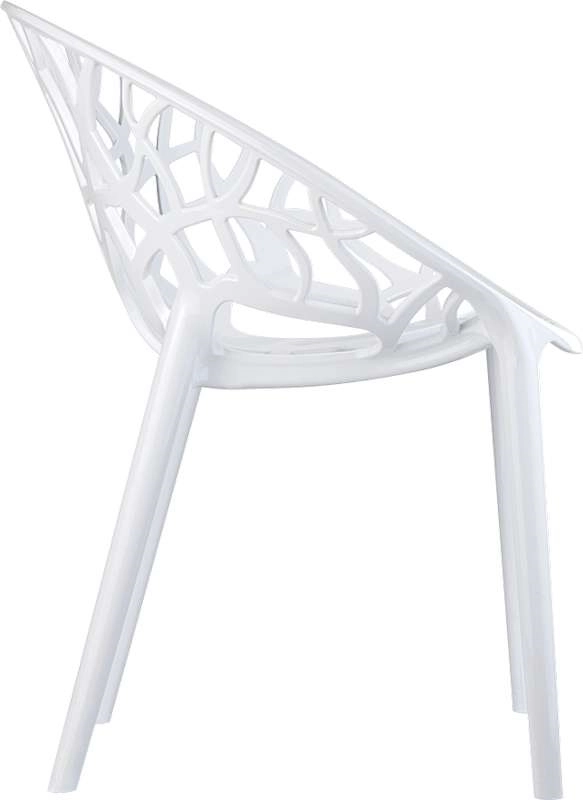 CRYSTAL GLOSSY WHITE(Σ4) ΠΟΛΥΘΡΟΝΑ - ΑΚΡΥΛΙΚΟ - ΛΕΥΚΟ