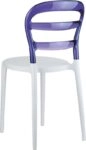 BIBI WHITE/VIOLET(Σ4)TRANSP.ΚΑΡΕΚΛΑ - ΠΟΛΥΠΡΟΠΥΛΕΝΙΟ/ΑΚΡΥΛΙΚΟ - WHITE/VIOLET