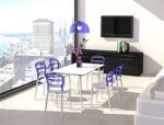 BIBI WHITE/VIOLET(Σ4)TRANSP.ΚΑΡΕΚΛΑ - ΠΟΛΥΠΡΟΠΥΛΕΝΙΟ/ΑΚΡΥΛΙΚΟ - WHITE/VIOLET