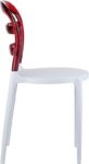 BIBI WHITE/RED TRANSP.ΚΑΡΕΚΛΑ - ΠΟΛΥΠΡΟΠΥΛΕΝΙΟ/ΑΚΡΥΛΙΚΟ - WHITE/RED