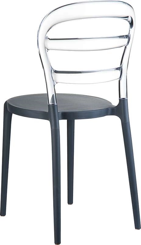 BIBI DARK GREY/CLEAR(Σ4)TRANSP.ΚΑΡΕΚΛΑ - ΠΟΛΥΠΡΟΠΥΛΕΝΙΟ/ΑΚΡΥΛΙΚΟ - DARK GREY/CLEAR