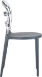 BIBI DARK GREY/CLEAR(Σ4)TRANSP.ΚΑΡΕΚΛΑ - ΠΟΛΥΠΡΟΠΥΛΕΝΙΟ/ΑΚΡΥΛΙΚΟ - DARK GREY/CLEAR