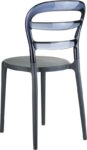 BIBI DARK GREY/SMOKE GREY(Σ4)TRANSP.ΚΑΡΕΚΛΑ - ΠΟΛΥΠΡΟΠΥΛΕΝΙΟ/ΑΚΡΥΛΙΚΟ - DARK GREY/SMOKE GREY