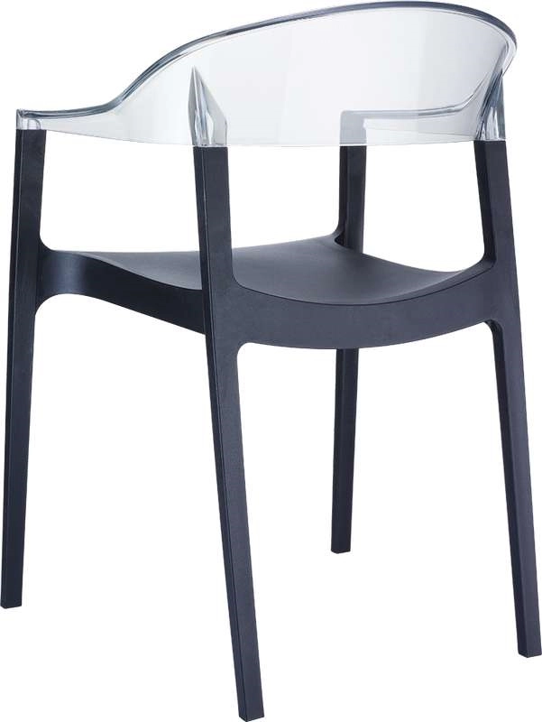 CARMEN BLACK/CLEAR ΠΟΛΥΘΡΟΝΑ - ΠΟΛΥΠΡΟΠΥΛΕΝΙΟ/ΑΚΡΥΛΙΚΟ - BLACK/CLEAR