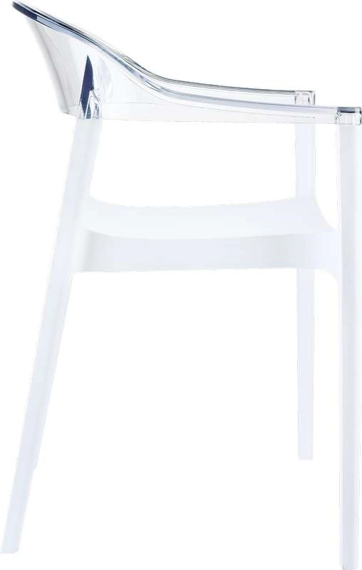 CARMEN WHITE/CLEAR ΠΟΛΥΘΡΟΝΑ - ΠΟΛΥΠΡΟΠΥΛΕΝΙΟ/ΑΚΡΥΛΙΚΟ - WHITE/CLEAR