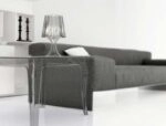 QUEEN CLEAR TRANSP.(Σ4)51Χ51Χ43εκ. ΤΡΑΠΕΖΙ - ΑΚΡΥΛΙΚΟ - CLEAR