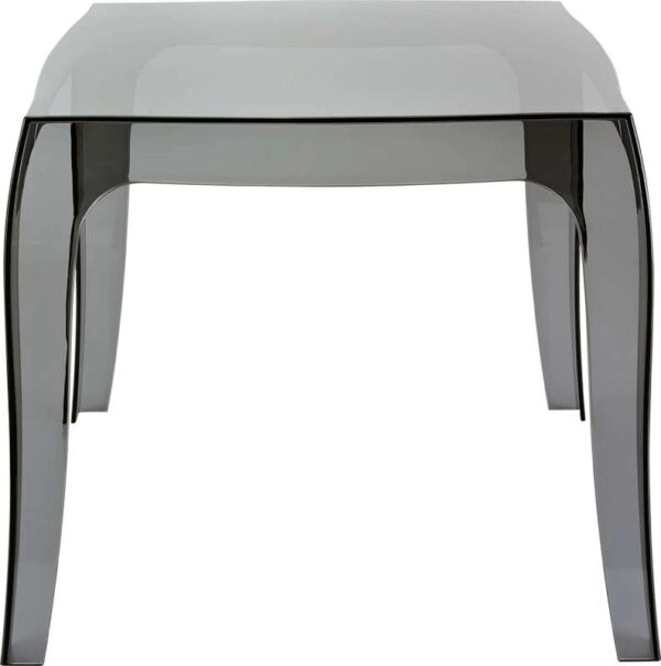 QUEEN BLACK TRANSP.(Σ4)51X51X43εκ. ΤΡΑΠΕΖΙ - ΑΚΡΥΛΙΚΟ - ΜΑΥΡΟ