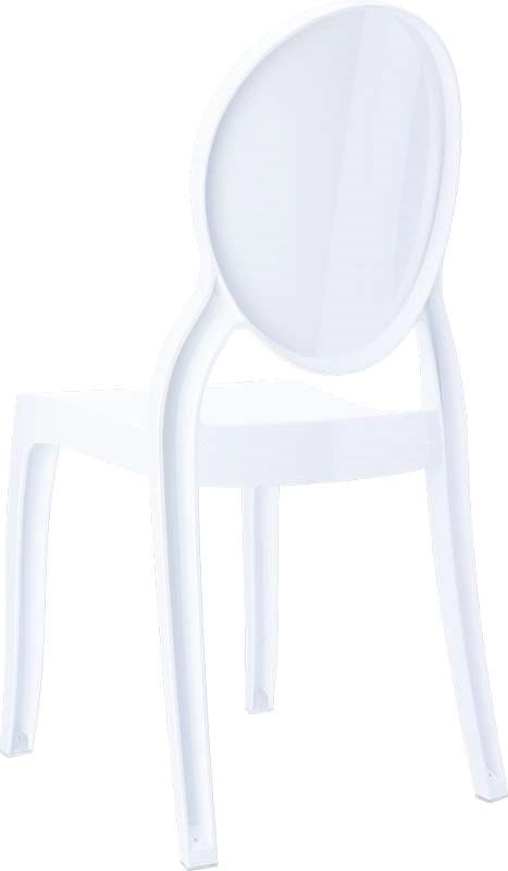 BABY ELIZABETH GLOSSY WHITE(Σ4)ΚΑΡΕΚΛΑΚΙ - ΑΚΡΥΛΙΚΟ - ΛΕΥΚΟ