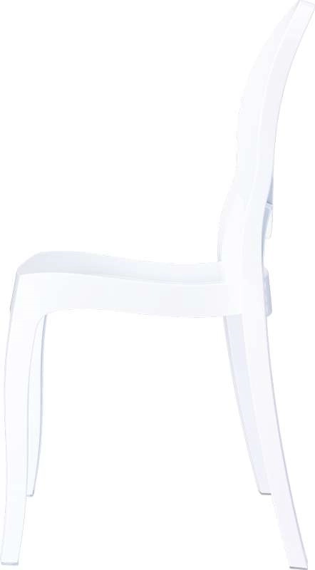 BABY ELIZABETH GLOSSY WHITE(Σ4)ΚΑΡΕΚΛΑΚΙ - ΑΚΡΥΛΙΚΟ - ΛΕΥΚΟ