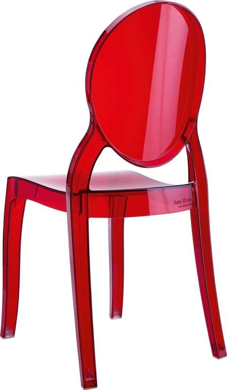 BABY ELIZABETH RED TRANSP.(Σ4)ΚΑΡΕΚΛΑΚΙ - ΑΚΡΥΛΙΚΟ - ΚΟΚΚΙΝΟ