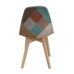 PALMYRA PLUS PATCHWORK PU ΚΑΡΕΚΛΑ - ΞΥΛΟ/PU - PATCHWORK