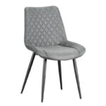 ALESIA GREY ΥΦΑΣΜΑ ΚΑΡΕΚΛΑ ΜΕΤΑΛΛΙΚΗ - ΜΕΤΑΛΛΟ/ΥΦΑΣΜΑ - GREY